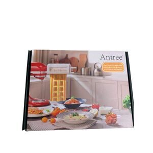 ANTREE 3-IN-1 Pasta Attachment & Ravioli Attachment for KitchenAid Stand Mixers